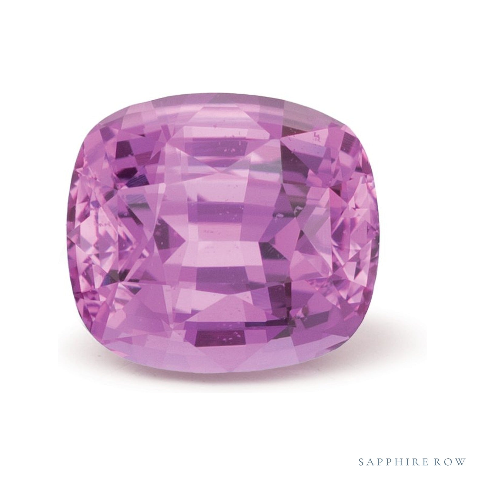 2.16 ct natural pink sapphire from Sri Lanka, antique cushion cut | Sapphire Row · cut4