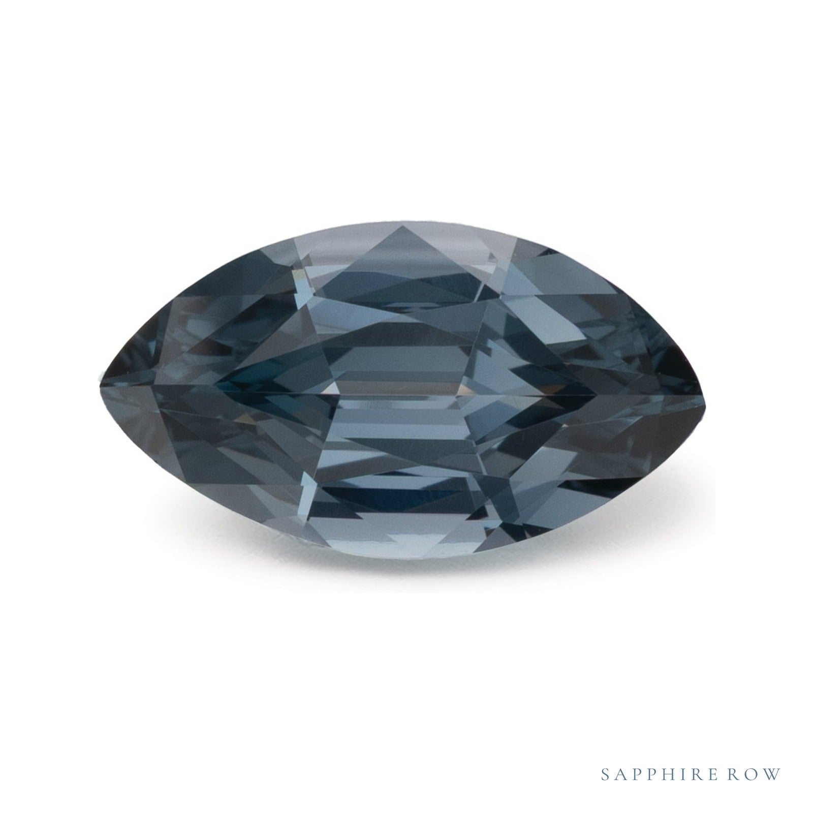 2.14 ct natural purple spinel from Mozambique, marquise cut | Sapphire Row · cut4