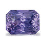 2.14 ct natural purple sapphire from Mozambique, radiant cut | Sapphire Row · cut7