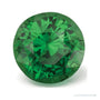 2.13 ct natural green tsavorite garnet from Kenya, round cut | Sapphire Row · cut7