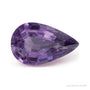 2.10 ct natural purple sapphire from Sri Lanka, pear cut | Sapphire Row · cut7