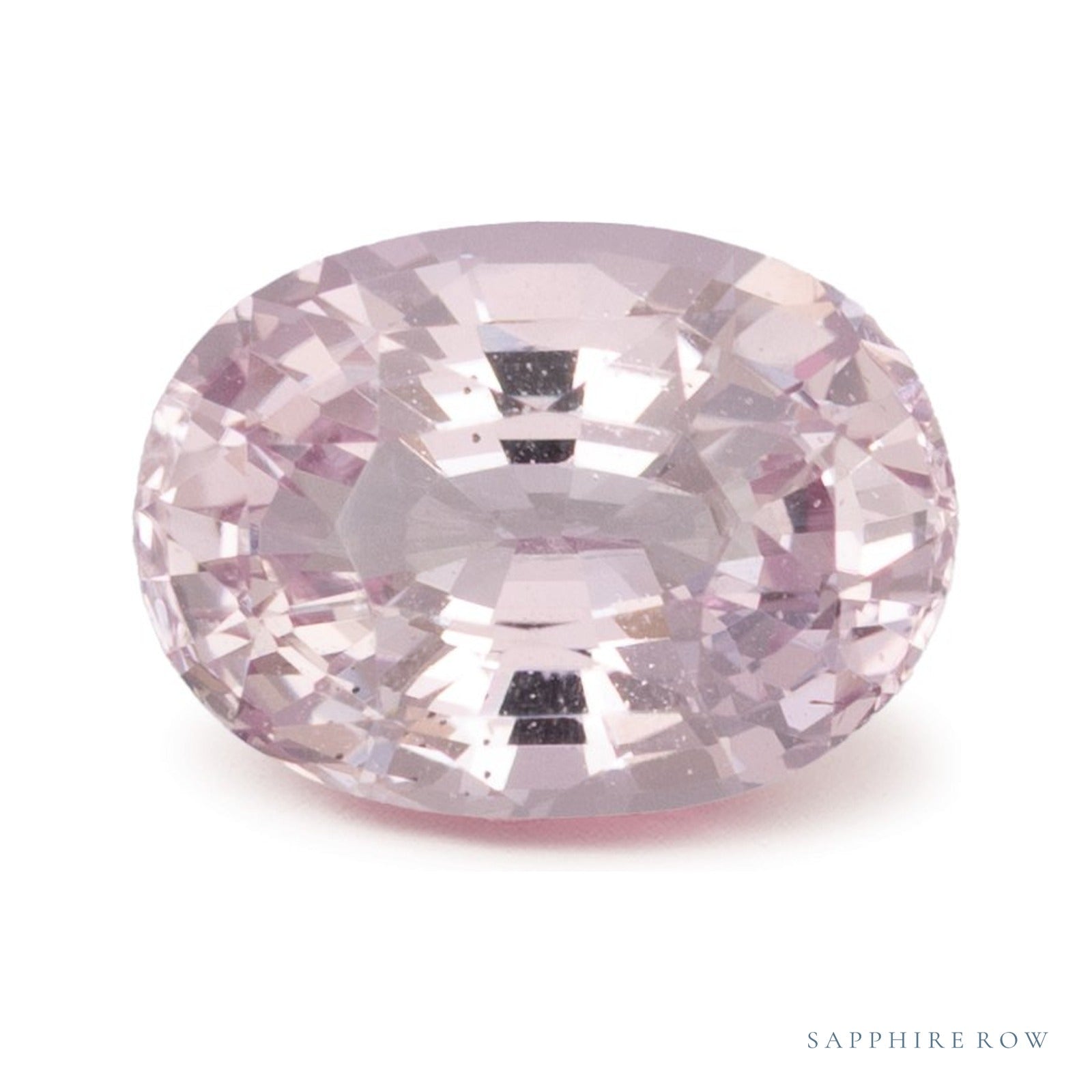 2.09 ct natural padparadscha sapphire from Sri Lanka, oval cut | Sapphire Row · cut4