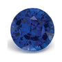 2.08 ct natural blue sapphire from Sri Lanka, round cut | Sapphire Row · cut7