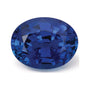 2.07 ct natural blue sapphire from Sri Lanka, oval cut | Sapphire Row · cut7
