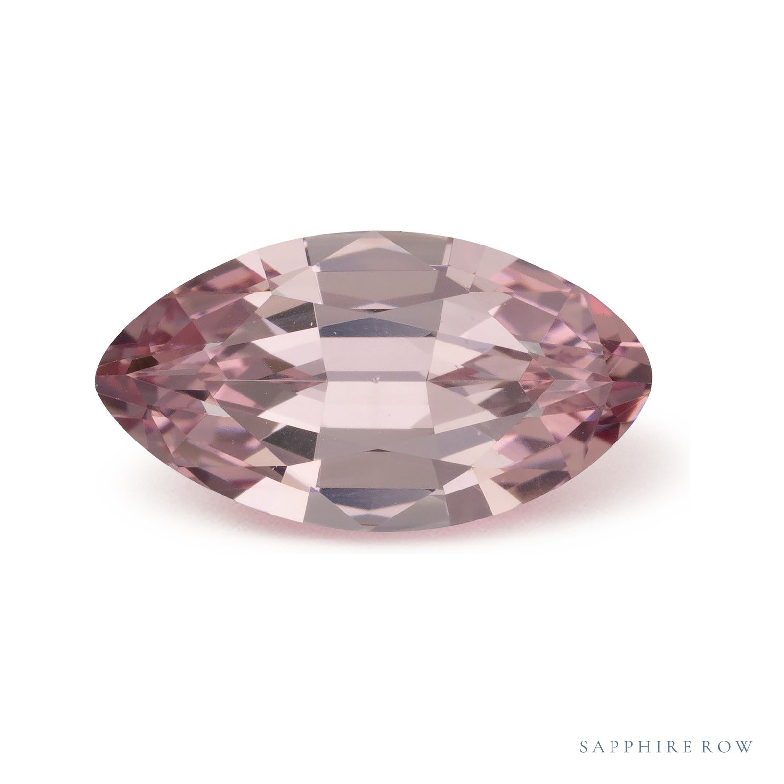 2.07 ct natural malaya garnet from Tanzania, marquise cut | Sapphire Row · cut4