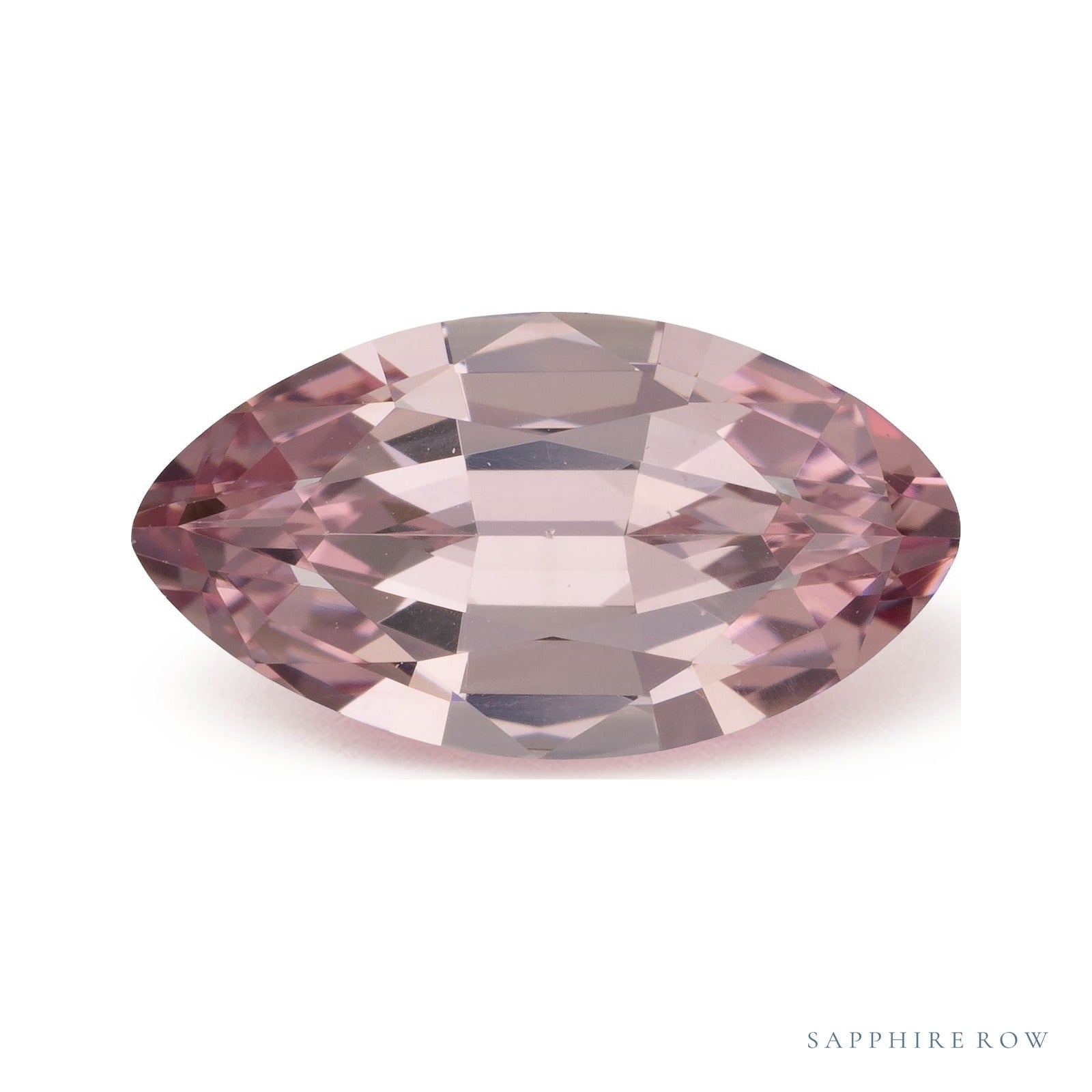 2.07 ct natural malaya garnet from Tanzania, marquise cut | Sapphire Row · cut7