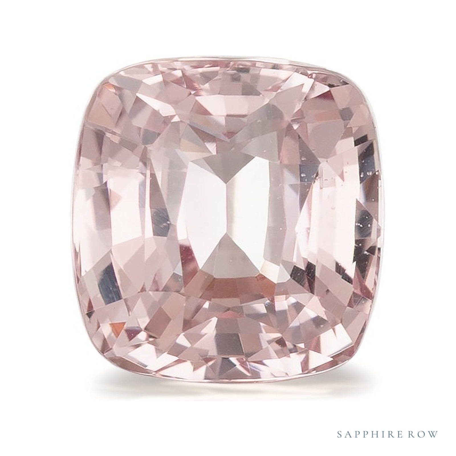 2.06 ct natural padparadscha sapphire from Madagascar, cushion cut | Sapphire Row · cut4