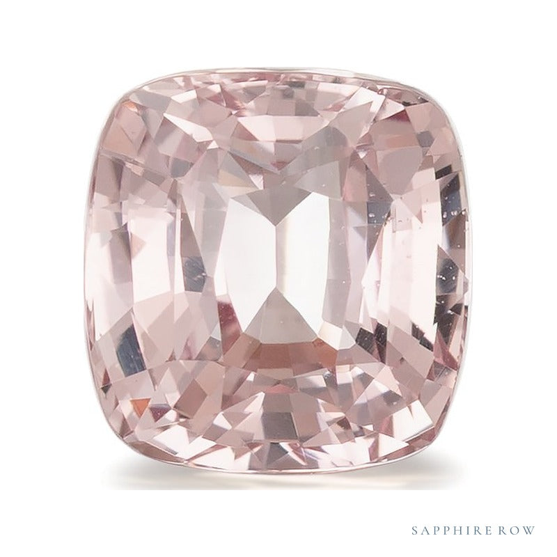 2.06 ct natural padparadscha sapphire from Madagascar, cushion cut | Sapphire Row · cut7