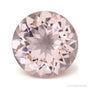 2.05 ct natural pink morganite from Madagascar, round cut | Sapphire Row · cut7