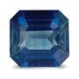 2.05 ct natural blue sapphire from Mozambique, emerald cut | Sapphire Row · cut7