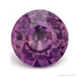 2.04 ct natural pink sapphire from Madagascar, round cut | Sapphire Row · cut7
