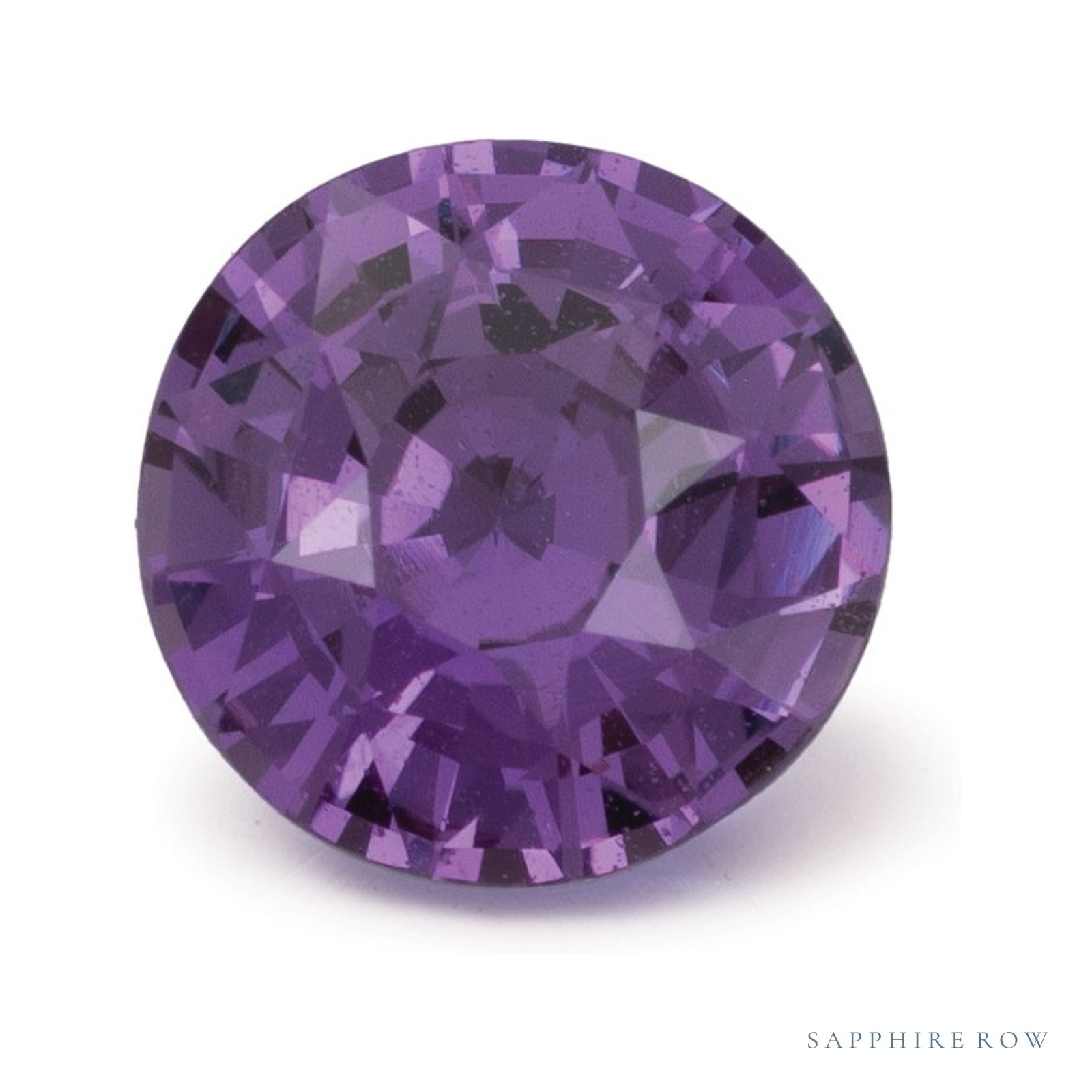 2.03 ct natural pink sapphire from Mozambique, round cut | Sapphire Row · cut4