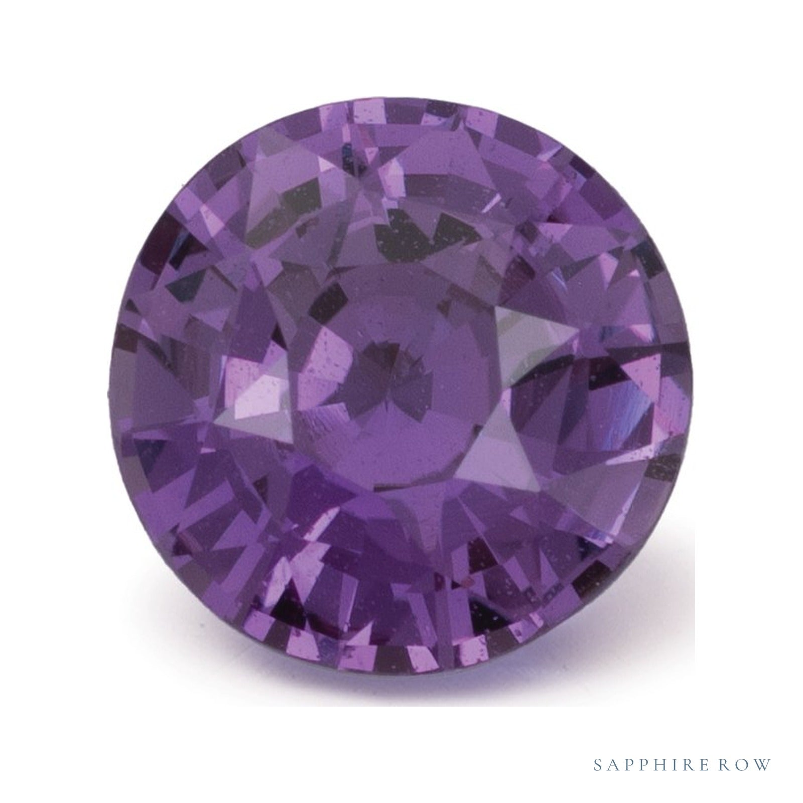 2.03 ct natural pink sapphire from Mozambique, round cut | Sapphire Row · cut4