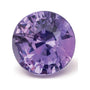 2.03 ct natural purple sapphire from Thailand, round cut | Sapphire Row · cut7