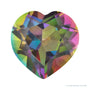 5 mm natural green mystic topaz, heart cut | Sapphire Row · cut7
