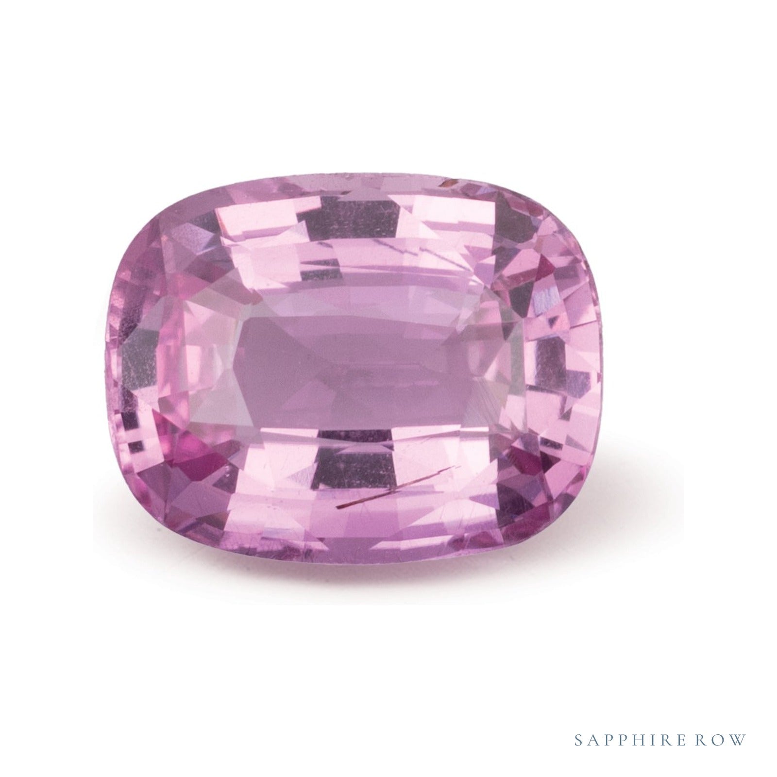 2.01 ct natural pink sapphire from Sri Lanka, antique cushion cut | Sapphire Row · cut4