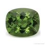 2.01 ct natural green tourmaline from Tanzania, antique cushion cut | Sapphire Row · cut7