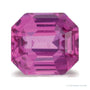 2.01 ct natural pink sapphire from Sri Lanka, emerald cut | Sapphire Row · cut7