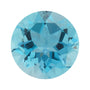 4.5 mm natural swiss blue topaz, round cut | Sapphire Row · cut7