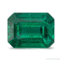 1.95 ct natural green emerald from Zambia, emerald cut | Sapphire Row · cut7