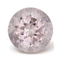 1.91 ct natural pink morganite from Mozambique, round cut | Sapphire Row · cut7