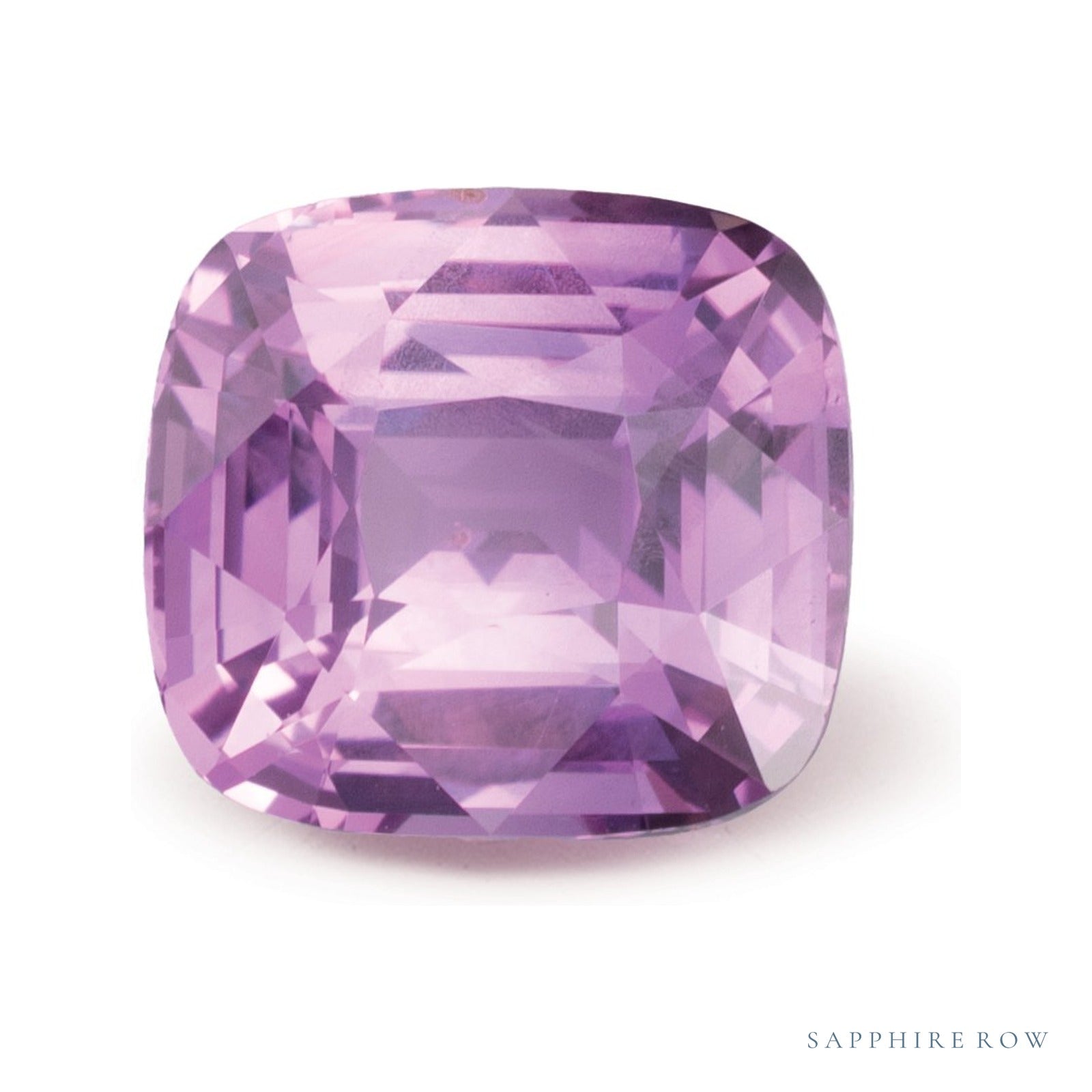 2.02 ct natural pink sapphire from Madagascar, antique cushion cut | Sapphire Row · cut4