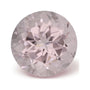 1.90 ct natural pink morganite from Mozambique, round cut | Sapphire Row · cut7