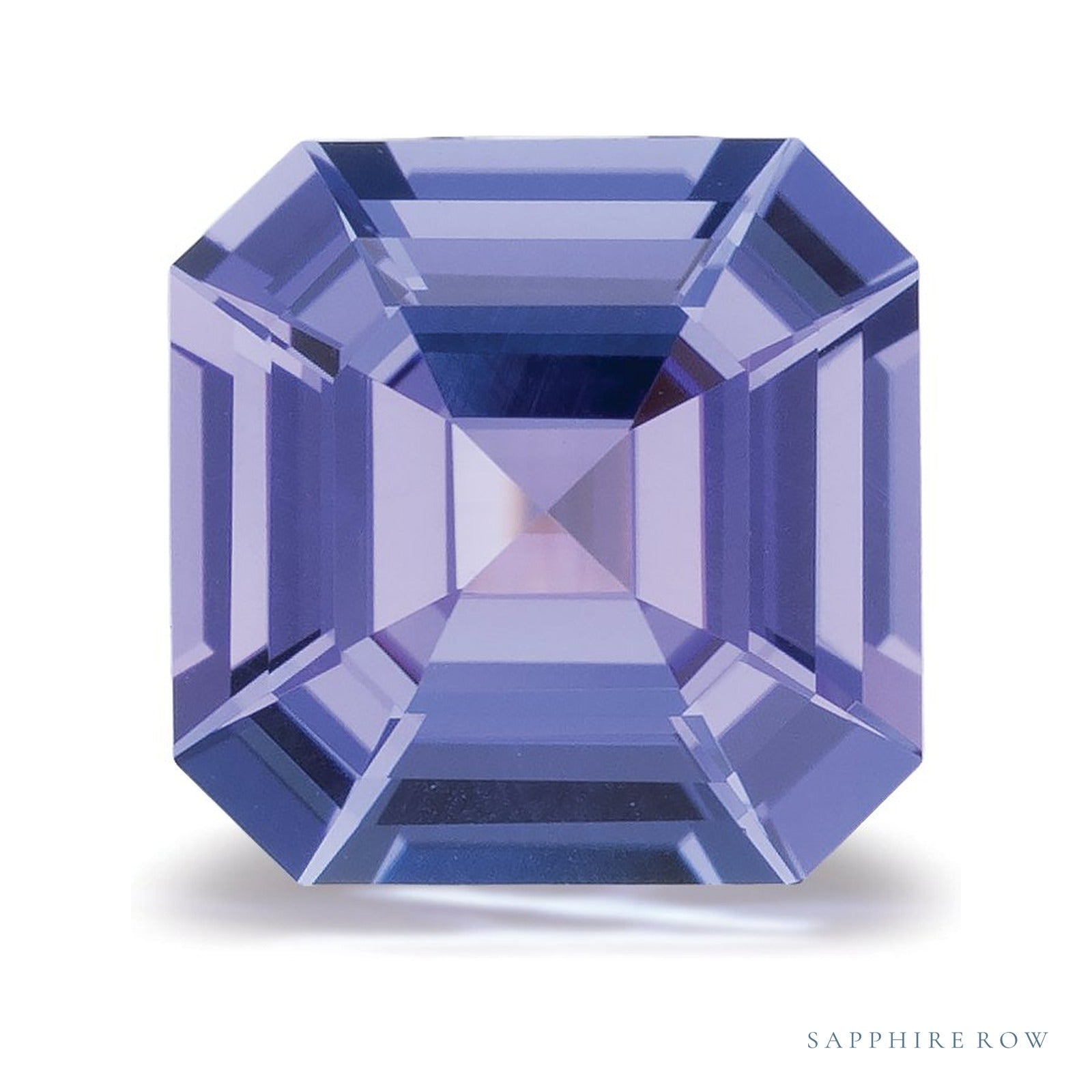 1.88 ct natural blue tanzanite from Tanzania, asscher cut | Sapphire Row · cut4