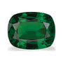 1.87 ct natural green tsavorite garnet from Kenya, antique cushion cut | Sapphire Row · cut7