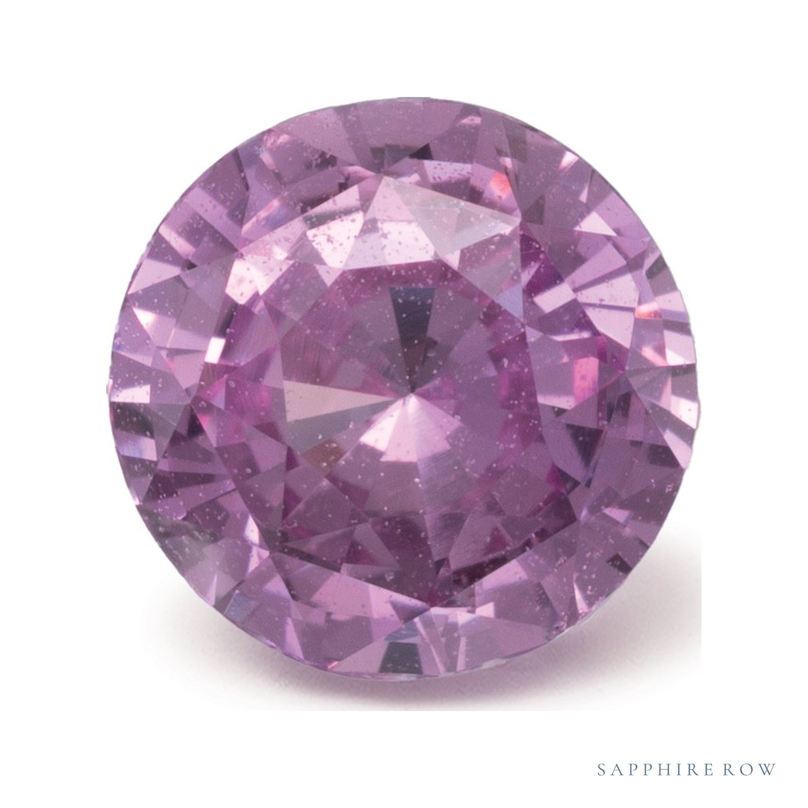 1.82 ct natural pink sapphire from Sri Lanka, round cut | Sapphire Row · cut4