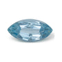 1.78 ct natural blue aquamarine from Brazil, marquise cut | Sapphire Row · cut7