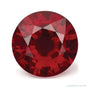 1.76 ct natural red ruby from Mozambique, round cut | Sapphire Row · cut7