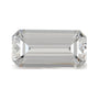 1.74 ct natural white sapphire from Sri Lanka, emerald cut | Sapphire Row · cut7