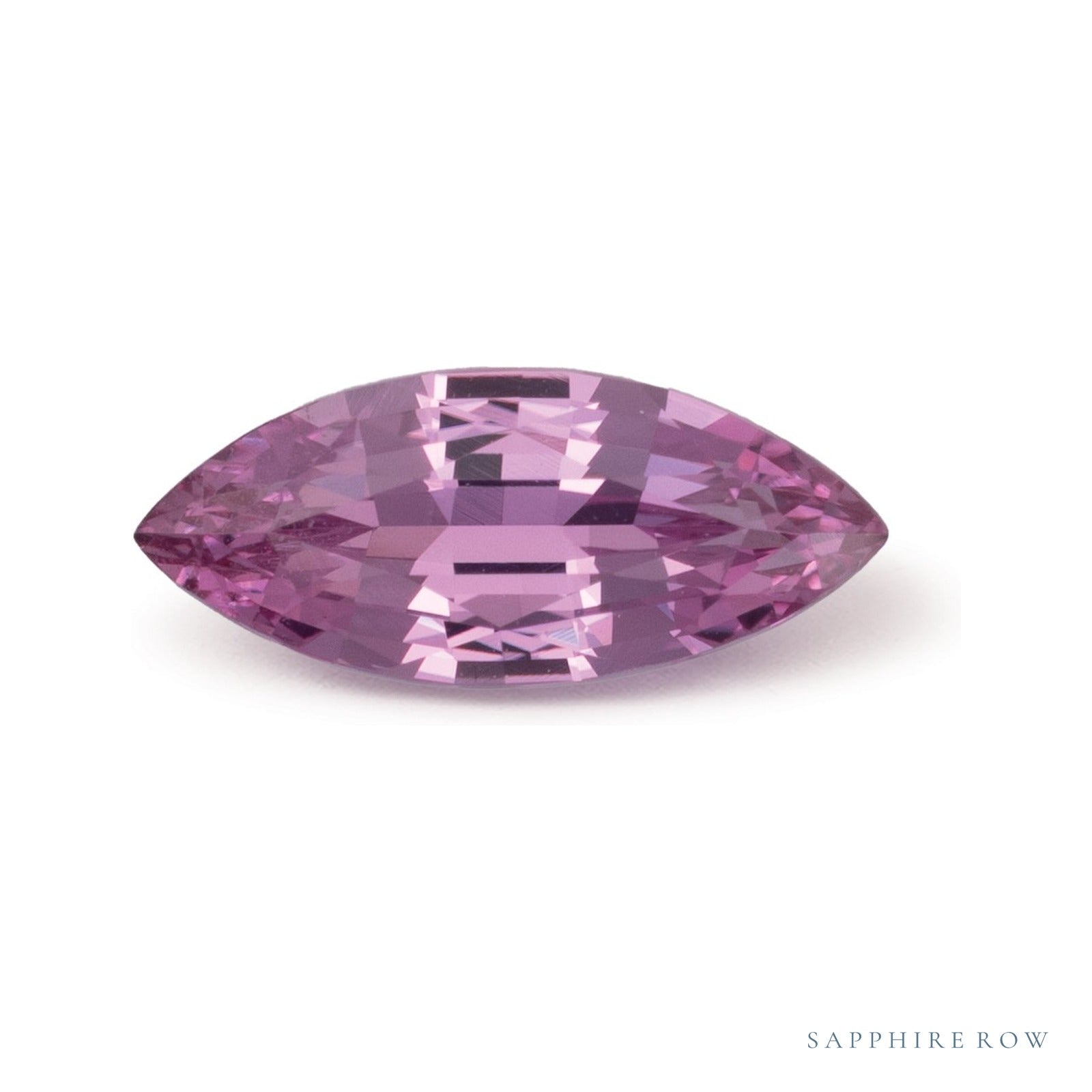 1.73 ct natural pink sapphire from Sri Lanka, marquise cut | Sapphire Row · cut4
