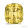 1.72 ct natural yellow sapphire from Madagascar, antique cushion cut | Sapphire Row · cut7