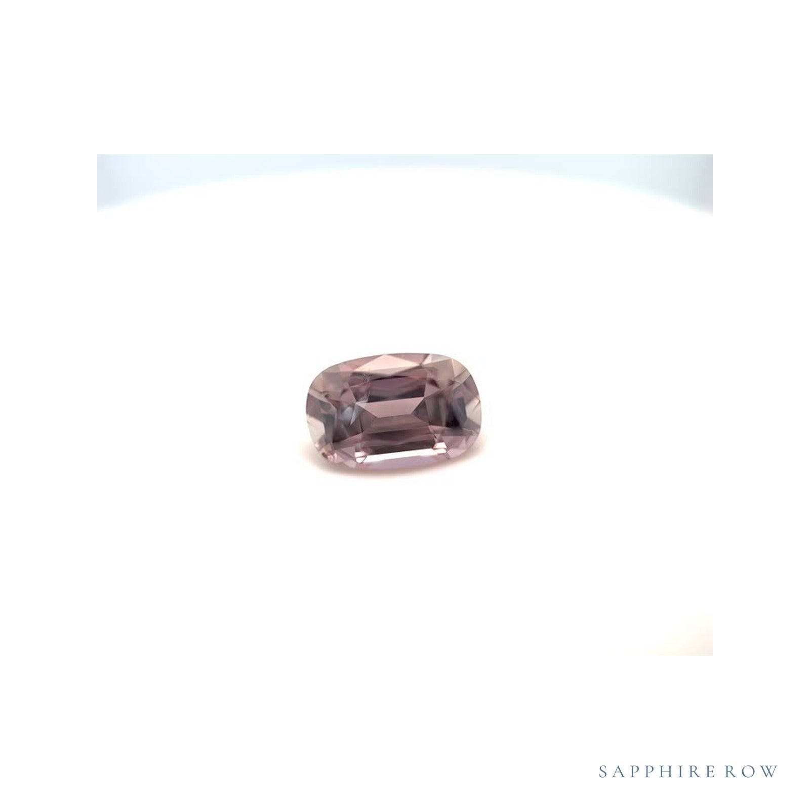 1.65 ct natural pink sapphire from United States, antique cushion cut | Sapphire Row · cut4