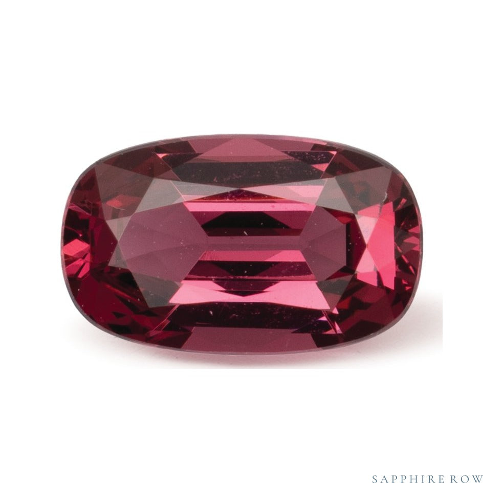 1.65 ct natural red spinel from Tanzania, antique cushion cut | Sapphire Row · cut6