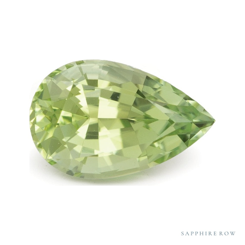 1.64 ct Pear Natural Natural Tourmaline Tourmaline – Faceted Cut – N/A Certified — Sapphire Row · cut7