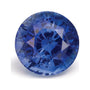 1.63 ct natural blue sapphire from Sri Lanka, round cut | Sapphire Row · cut7