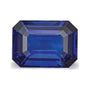 1.60 ct natural blue sapphire from Sri Lanka, emerald cut | Sapphire Row · cut7
