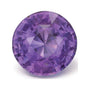 1.60 ct natural purple sapphire from Sri Lanka, round cut | Sapphire Row · cut7