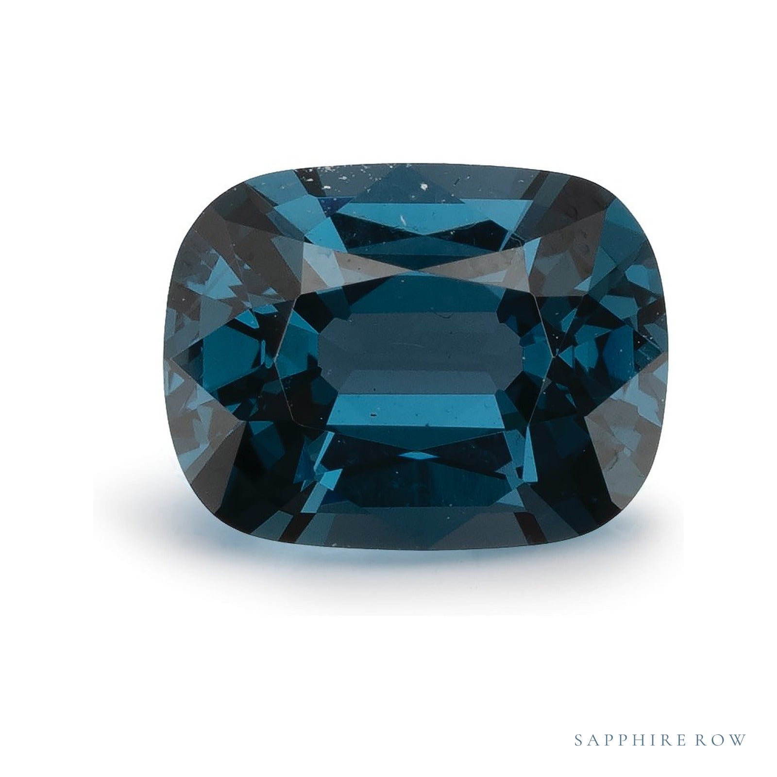 1.58 ct natural blue spinel from Tanzania, antique cushion cut | Sapphire Row · cut4