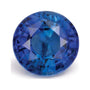 1.58 ct natural blue sapphire from Sri Lanka, round cut | Sapphire Row · cut7