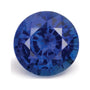 1.55 ct natural blue sapphire from Sri Lanka, round cut | Sapphire Row · cut7