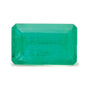 1.54 ct natural green emerald from Colombia, emerald cut | Sapphire Row · cut7