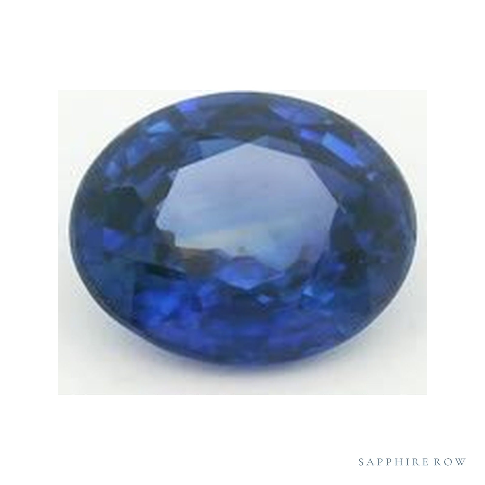 1.53 ct natural blue sapphire from Sri Lanka, round cut | Sapphire Row · cut4