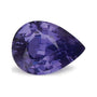 1.52 ct natural purple sapphire from Sri Lanka, pear cut | Sapphire Row · cut7