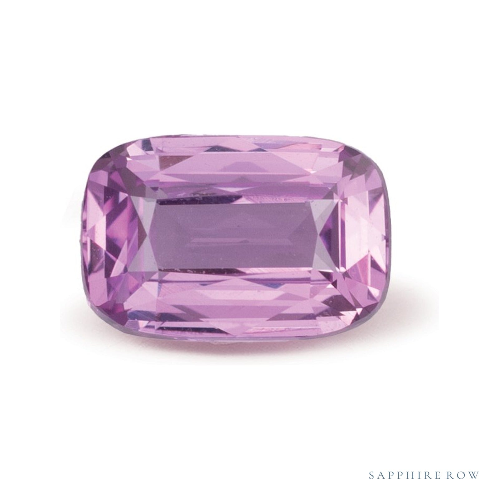 1.52 ct natural pink sapphire from Sri Lanka, antique cushion cut | Sapphire Row · cut4