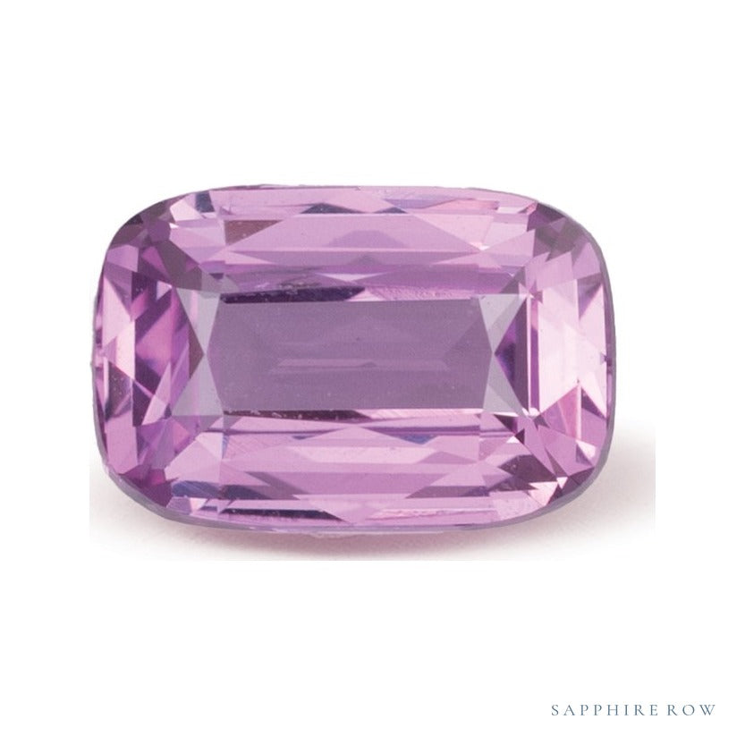 1.52 ct natural pink sapphire from Sri Lanka, antique cushion cut | Sapphire Row · cut6