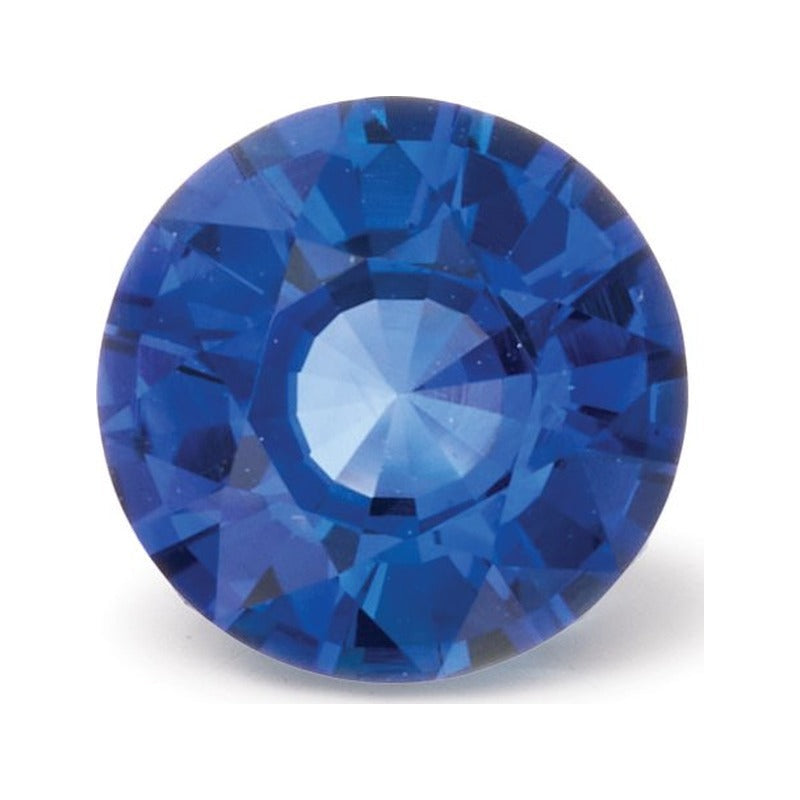 1.51 ct natural blue sapphire from Sri Lanka, round cut | Sapphire Row · cut7